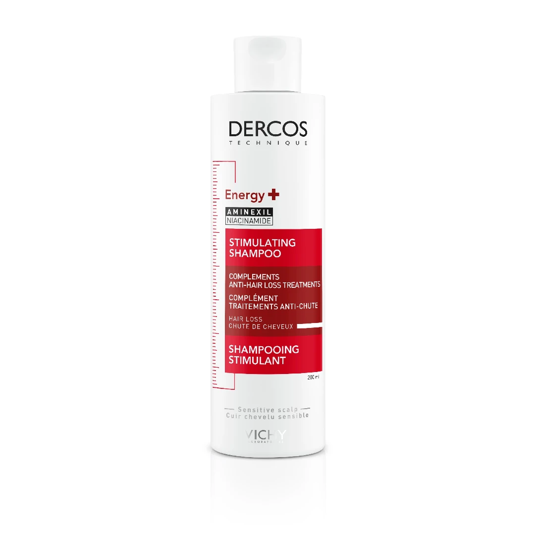 Vichy Dercos Energy+ Anti-Hair Loss Shampoo For Weak Hair And Sensitive Scalps 200ml 3 Vichy Dercos Energy+ Anti-Hair Loss Shampoo For Weak Hair And Sensitive Scalps 200ml