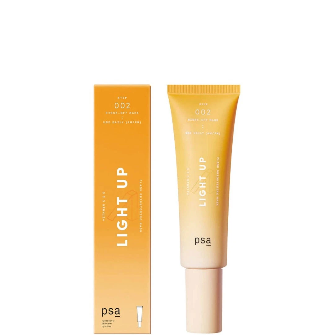 PSA LIGHT UP Vitamin C & E Flash Brightening Mask 9 PSA LIGHT UP Vitamin C & E Flash Brightening Mask - Image 7