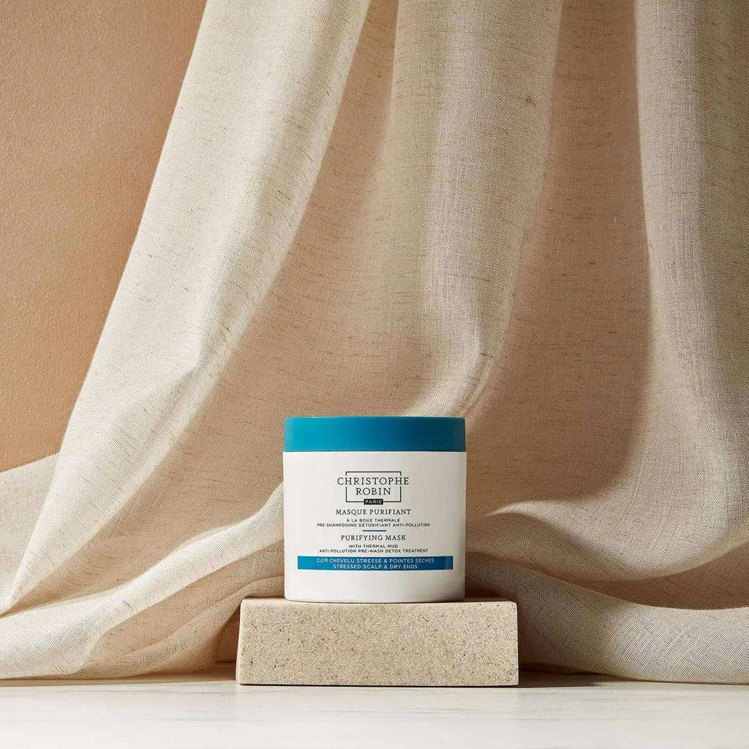 Christophe Robin Purifying Mask With Thermal Mud 5 Christophe Robin Purifying Mask With Thermal Mud - Image 3