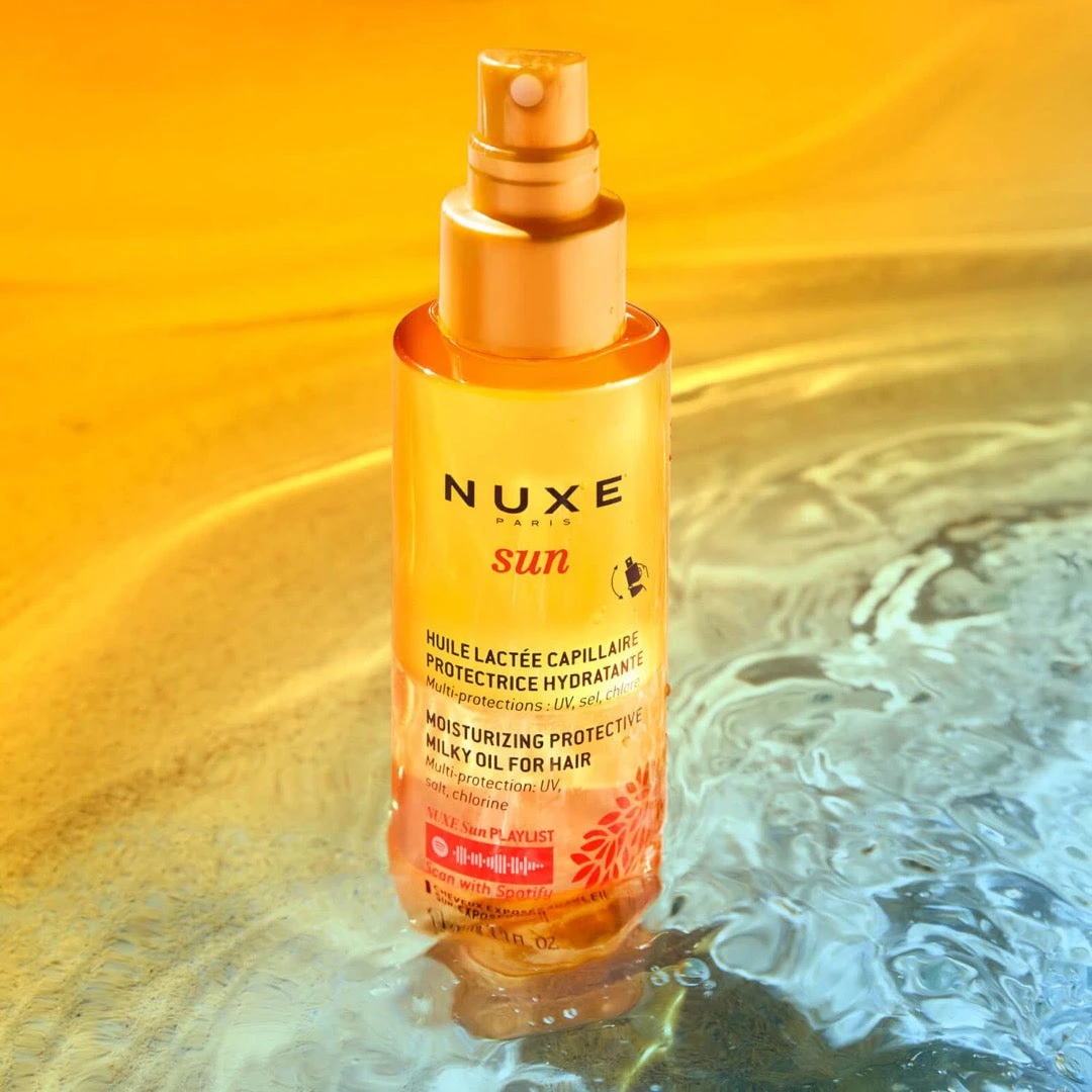 NUXE Sun Milky Oil For Hair 100ml 6 NUXE Sun Milky Oil For Hair 100ml - Image 4