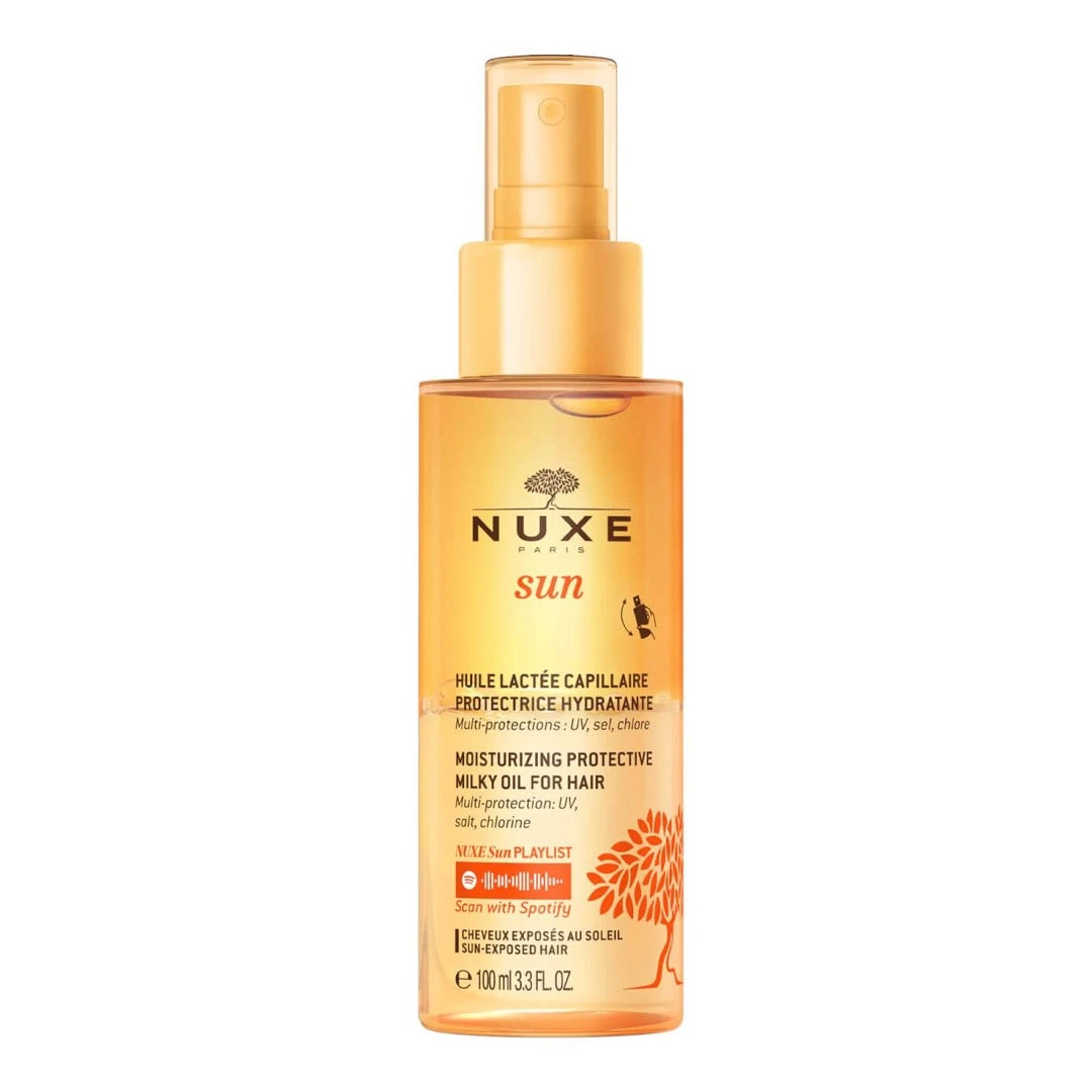 NUXE Sun Milky Oil For Hair 100ml 3 NUXE Sun Milky Oil For Hair 100ml