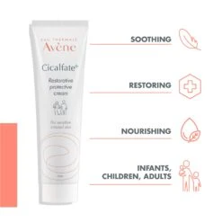 Avène Cicalfate + Restorative Protective Cream For Very Sensitive Skin -Cosmetics Store 32827702046815
