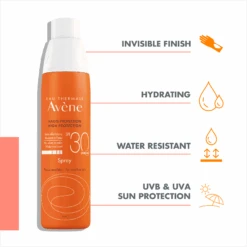 Avène High Protection Spray SPF30 Sun Cream For Sensitive Skin -Cosmetics Store 32827794029273