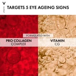 Vichy Liftactiv Collagen Specialist Eye Care Cream Anti-Ageing 15ml -Cosmetics Store 3337875873048.2