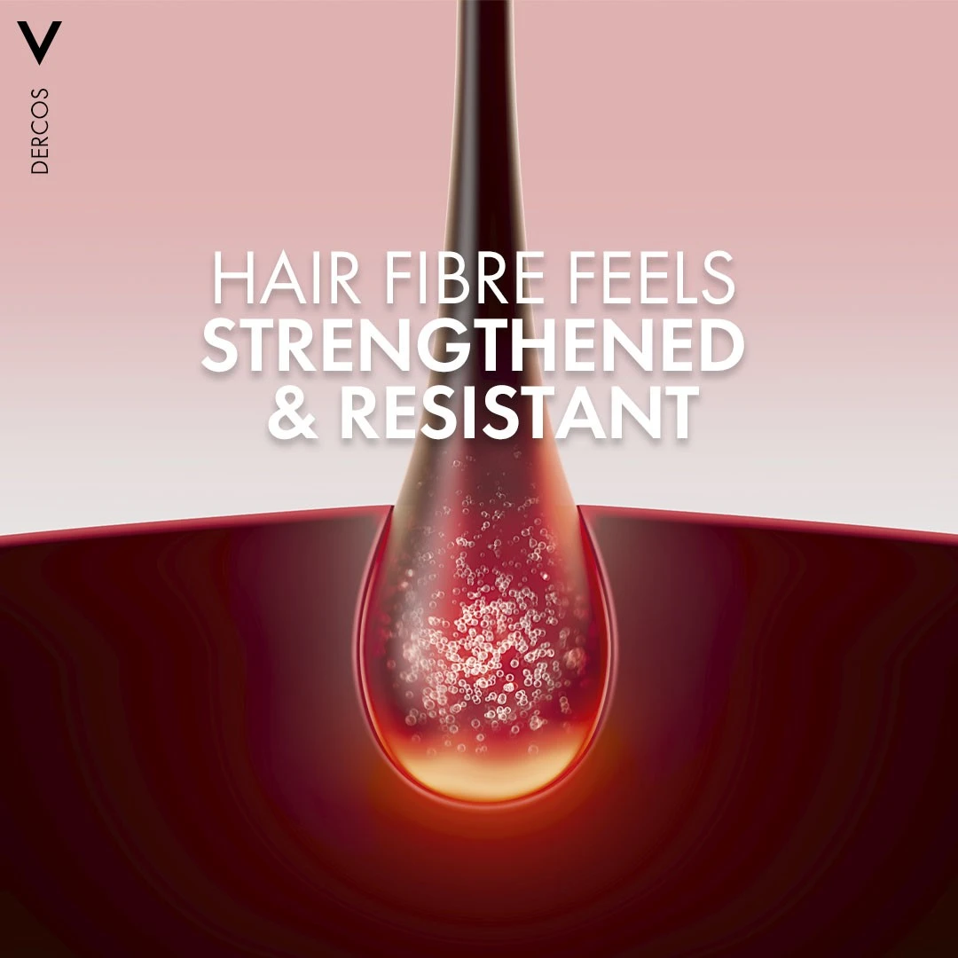 Vichy Dercos Energy+ Fortifying Amino Acid & Ceramide Conditioner For Hair Loss & Thinning Due To Breakage 200ml 6 Vichy Dercos Energy+ Fortifying Amino Acid & Ceramide Conditioner For Hair Loss & Thinning Due To Breakage 200ml - Image 4