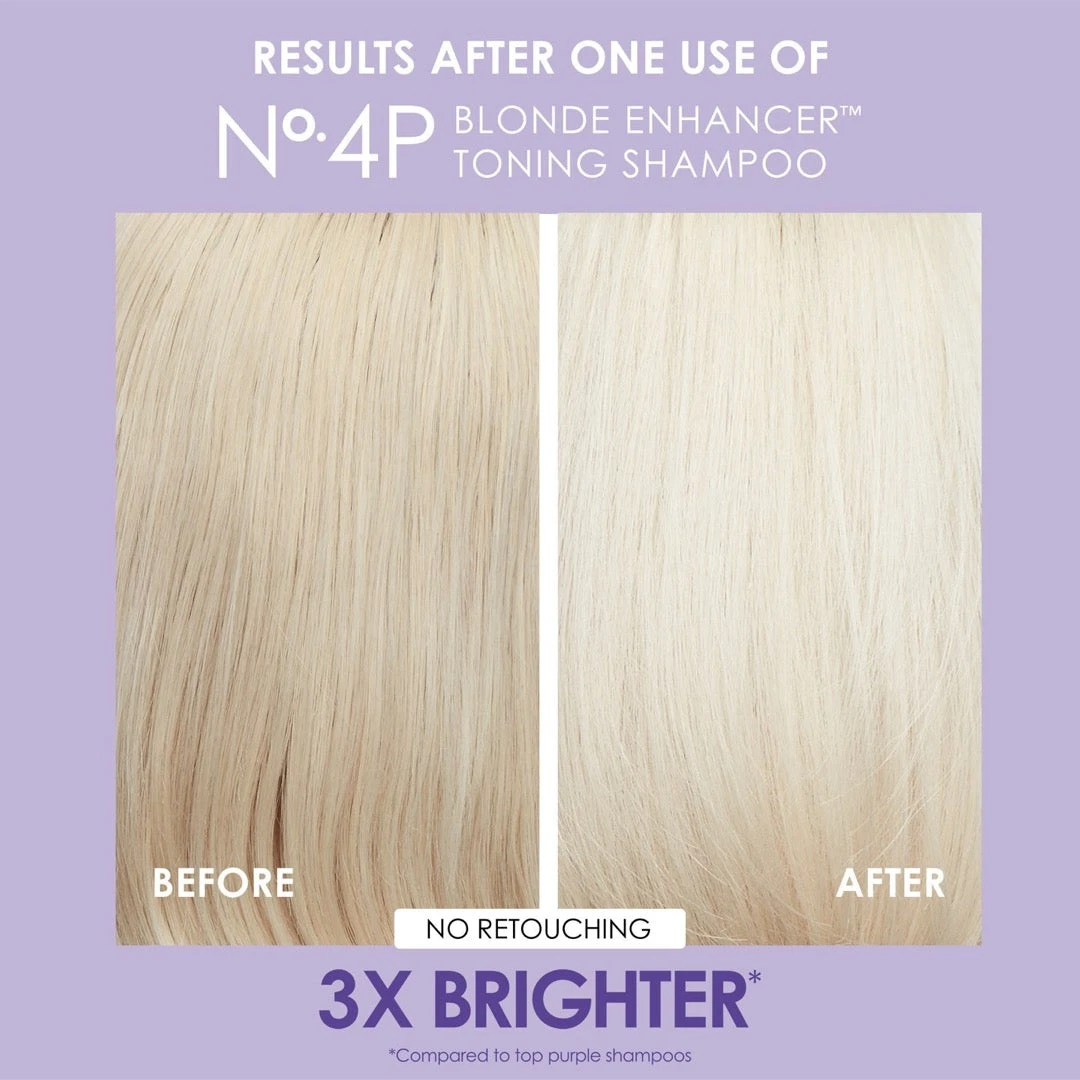 Olaplex No.4P Blonde Enhancer Toning Shampoo 250ml 6 Olaplex No.4P Blonde Enhancer Toning Shampoo 250ml - Image 4