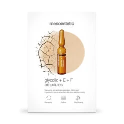 Mesoestetic Glycolic + E + F Ampoules 8 Mesoestetic Glycolic + E + F Ampoules -Cosmetics Store 8334