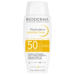 Bioderma Photoderm Mineral Fluide SPF 50+ Sunscreen For Allergic Skin
