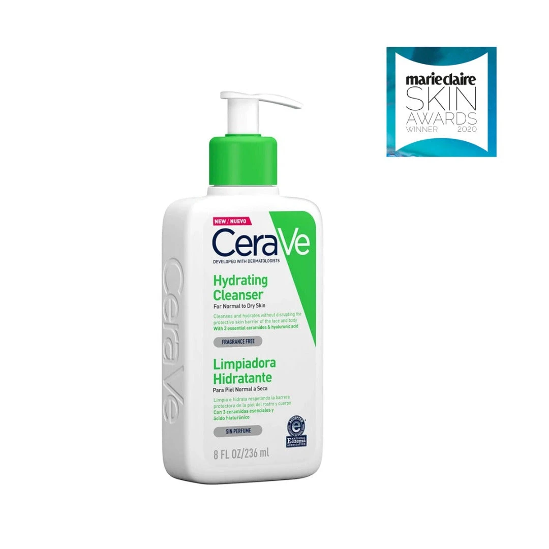 CeraVe Hydrating Cleanser 236ml 4 CeraVe Hydrating Cleanser 236ml - Image 2