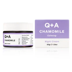 Q+A Chamomile Night Cream 50g 8 Q+A Chamomile Night Cream 50g -Cosmetics Store ChamomileJar Carton 900x 3f073f03 8923 4079 87dd 247b225180e7