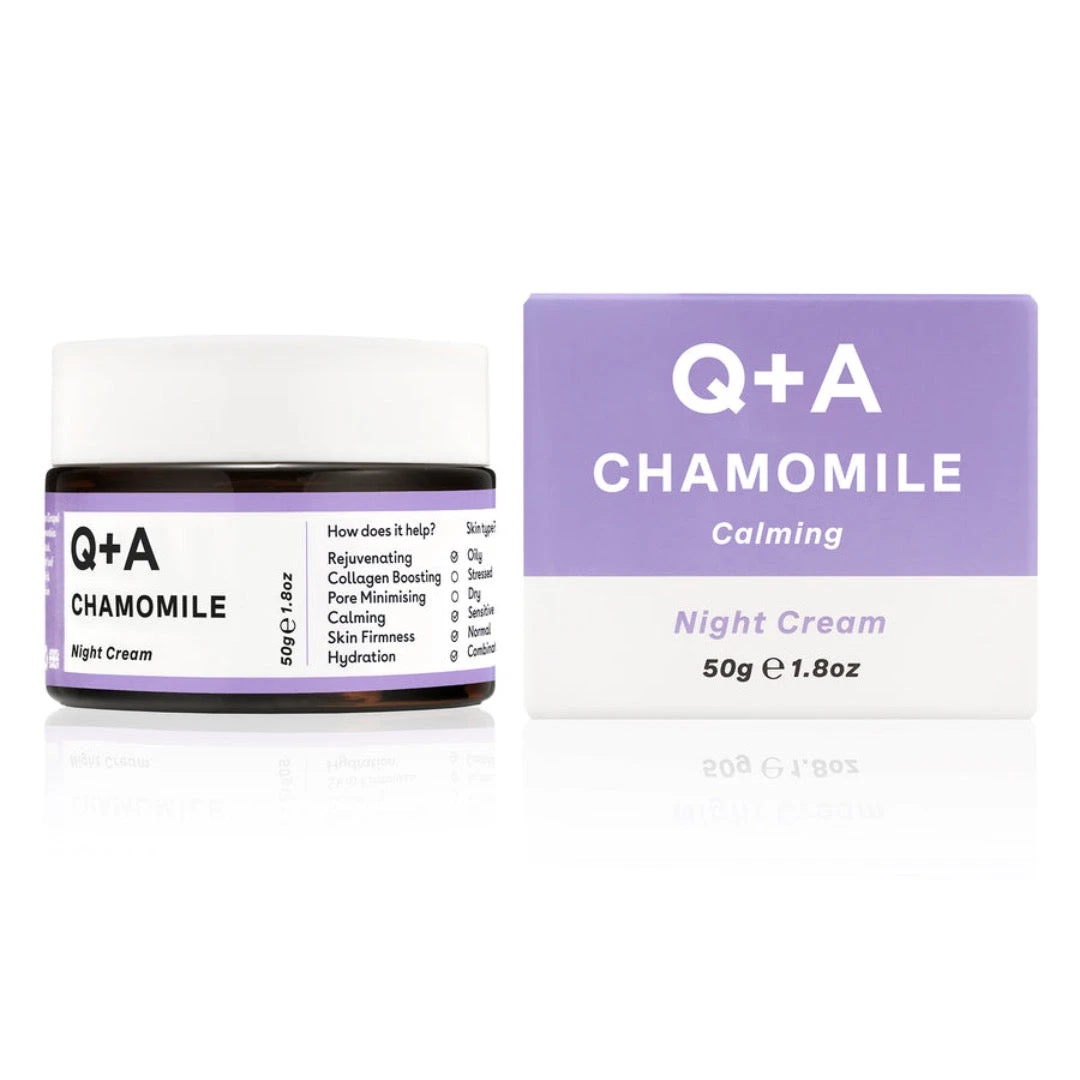 Q+A Chamomile Night Cream 50g 5 Q+A Chamomile Night Cream 50g - Image 3