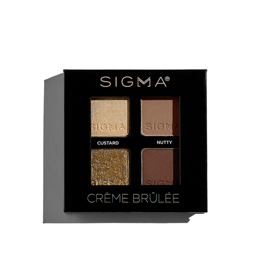 Sigma Beauty Crème Brûlée Eyeshadow Quad 7 Sigma Beauty Crème Brûlée Eyeshadow Quad - Image 5