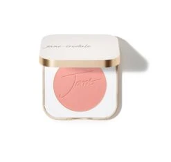 Jane Iredale PurePressed Blush 24 Jane Iredale PurePressed Blush -Cosmetics Store IC PPBlush Overhead SubtleShimmer ClearlyPink