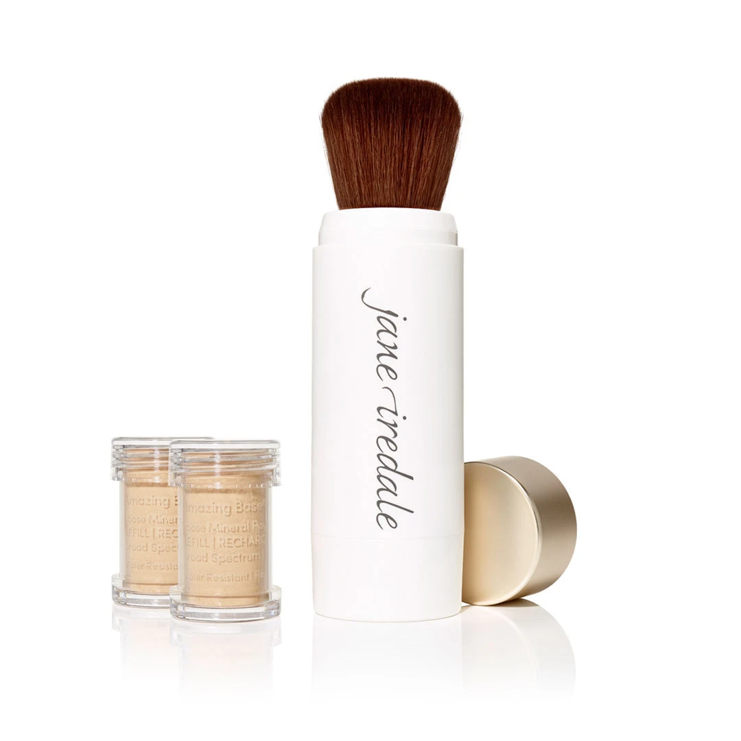 Jane Iredale Amazing Base Refillable Brush + 2 Refills 8 Jane Iredale Amazing Base Refillable Brush + 2 Refills - Image 6