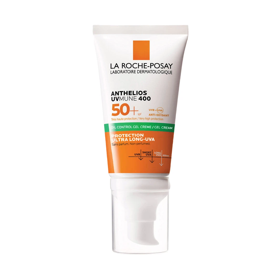 La Roche-Posay Anthelios UVMune 400 Oil Control Gel Cream SPF50+ 3 La Roche-Posay Anthelios UVMune 400 Oil Control Gel Cream SPF50+