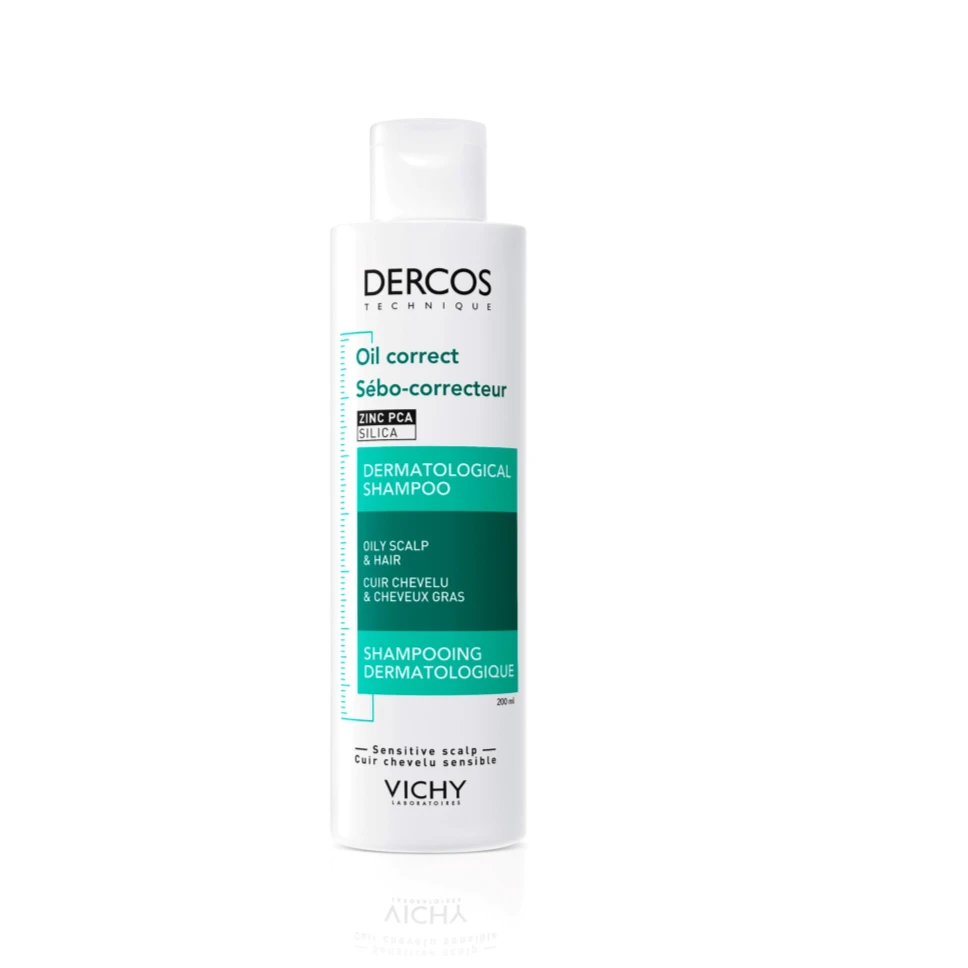 Vichy Dercos Oil Control Corrector Shampoo 200ml 3 Vichy Dercos Oil Control Corrector Shampoo 200ml