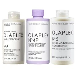 Olaplex No.3 Hair Perfector, No.4P Shampoo & No.5 Conditioner Trio 250ml