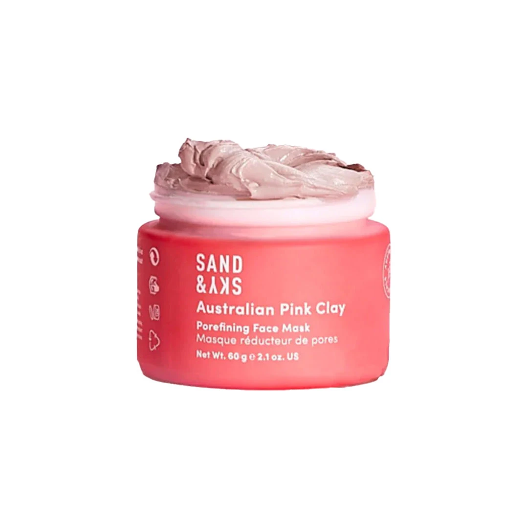 Sand & Sky Australian Pink Clay Porefining Face Mask 3 Sand & Sky Australian Pink Clay Porefining Face Mask