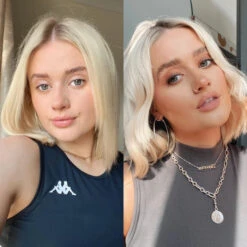 Skinny Tan Coconut Water Bronzing Face Mist -Cosmetics Store SkinnyTanCoconutWaterBronzingFaceMistSelfTanBeforeandAfter