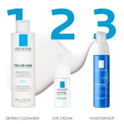 La Roche-Posay Toleriane Dermallergo Soothing Night Cream For Sensitive Skin -Cosmetics Store TOLERAINEDERMOCLEANSER200MLROUTINE