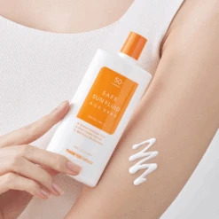Thank You Farmer Safe Sun Fluid Age 0880 Body + Face SPF50+ 100ml -Cosmetics Store TYFSAFESUNFLUIDAGE0880SPF 4