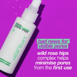 Dermalogica Clear Start Micro-Pore Mist 11 Dermalogica Clear Start Micro-Pore Mist -Cosmetics Store micro pore mist pdp infographic 1
